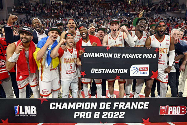 David Škara — SLUC Nancy Pro B Champions 2022
